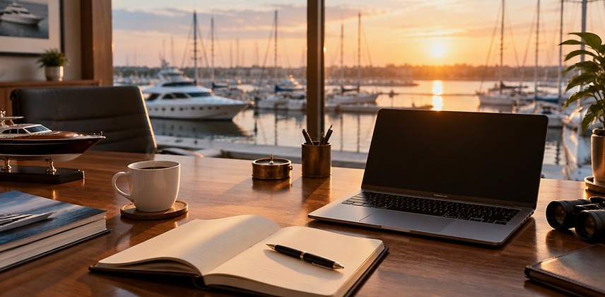 What a yacht charter broker actually does all day