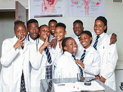 A Cambridge science lesson at Advent Hope Academy in Zimbabwe