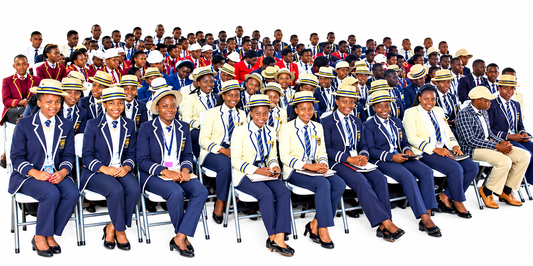 Advent Hope Academy learners at assembly