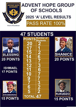 2025 'A' Level Results