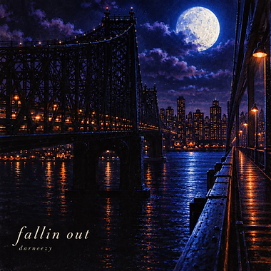 fallin out cover art, darneezy