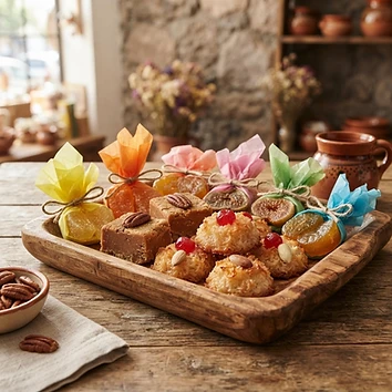 Jamoncillo y dulces típicos (caja surtida)