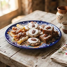 Dulces típicos poblanos, caja surtida