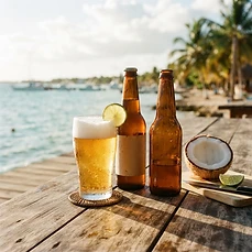 Cerveza artesanal de la bahía (paquete de 6)