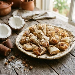Dulces de coco y camote de Chetumal