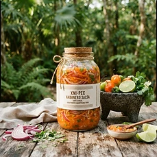 Salsa de habanero xni-pec (frasco 250 g)