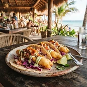 Tacos de pescado estilo Chetumal (orden de 3)