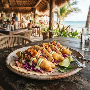 Tacos de pescado estilo Chetumal (orden de 3)