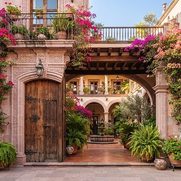 Casona de cantera restaurada en el Centro Histórico