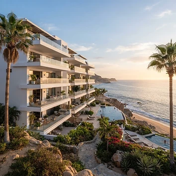 Departamento frente al mar en Playas de Tijuana — Renta