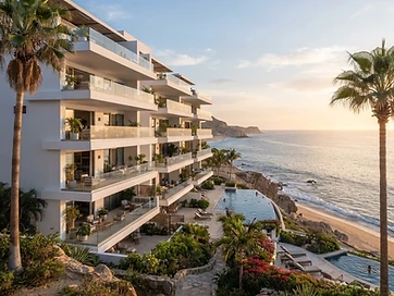 Departamento frente al mar en Playas de Tijuana — Renta