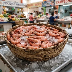 Camarón fresco del Golfo (1 kg)