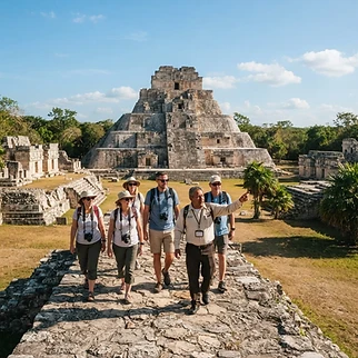 Tour guiado a la zona arqueológica de Edzná