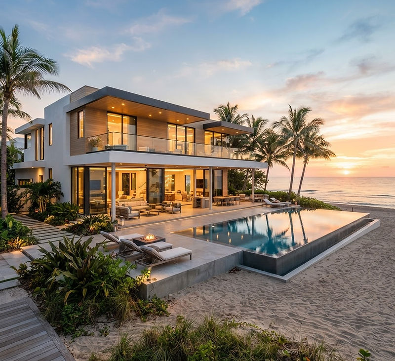Modern single-family home in Central Florida