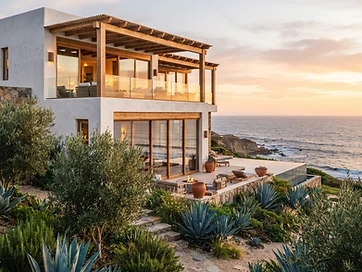 Casa frente al mar en Punta Banda