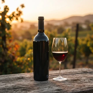 Vino tinto Reserva del Valle de Guadalupe
