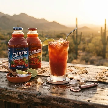 Michelada y clamato artesanal del valle