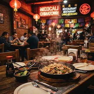 Experiencia gastronómica chino-mexicana
