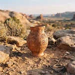Alfarería Cucapá hecha a mano