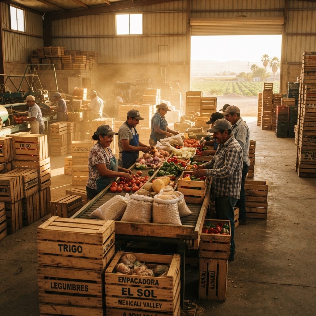 Ciudad Morelos: Garita, empaque y agroindustria del valle