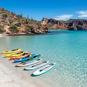 Tour de kayak y snorkel en Balandra
