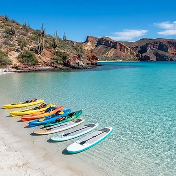 Tour de kayak y snorkel en Balandra