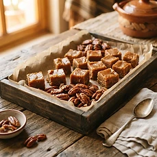 Dulce de leche y nuez garapiñada