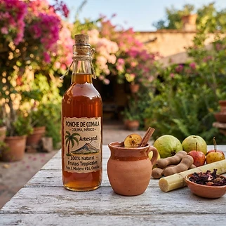 Ponche tradicional de Comala
