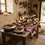 Colección de artesanías colimenses