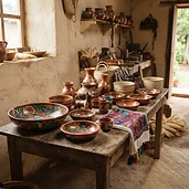 Colección de artesanías colimenses