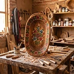 Batea tallada de Cuauhtémoc
