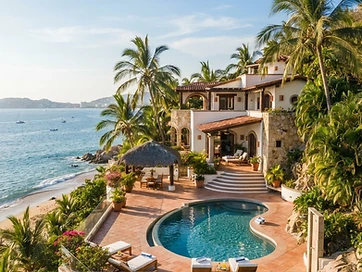 Villa frente al mar en Punta Diamante (renta mensual)