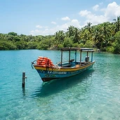 Paseo en lancha por la bahía de Acapulco (hasta 4 personas)
