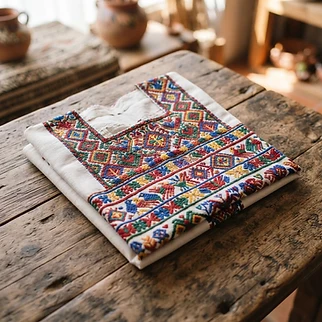 Blusa bordada amuzga de Xochistlahuaca