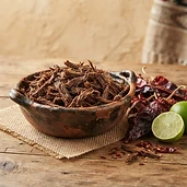 Carne seca estilo norteño