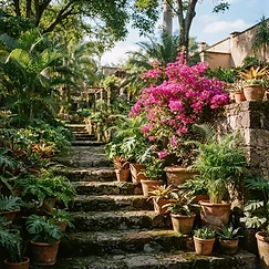 Plantas de ornato y buganvilia de Cuernavaca