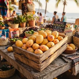 Mango Ataulfo del valle de Santiago Ixcuintla (caja 10 kg)