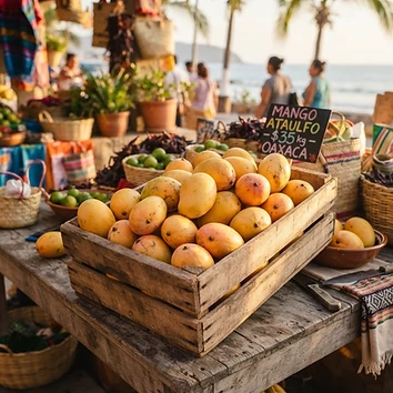 Mango Ataulfo del valle de Santiago Ixcuintla (caja 10 kg)