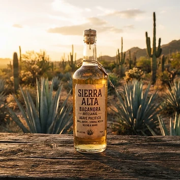 Bacanora artesanal de agave (750 ml)