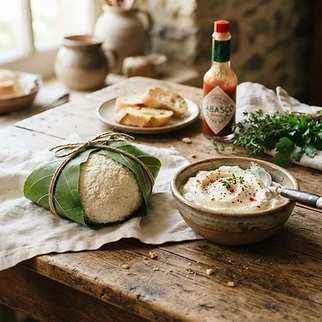 Queso de poro artesanal de Tabasco