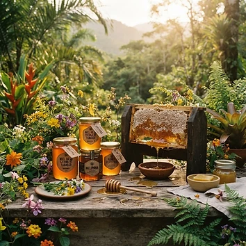 Miel de abeja de la Sierra de Tabasco