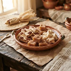 Dulces típicos de Zacatecas: jamoncillo, camote y melcocha