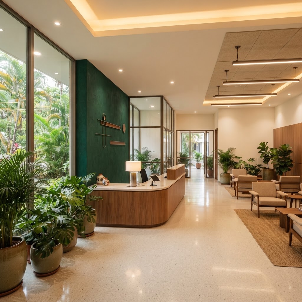 Recepción de las oficinas de CANACO SERVYTUR Xalapa