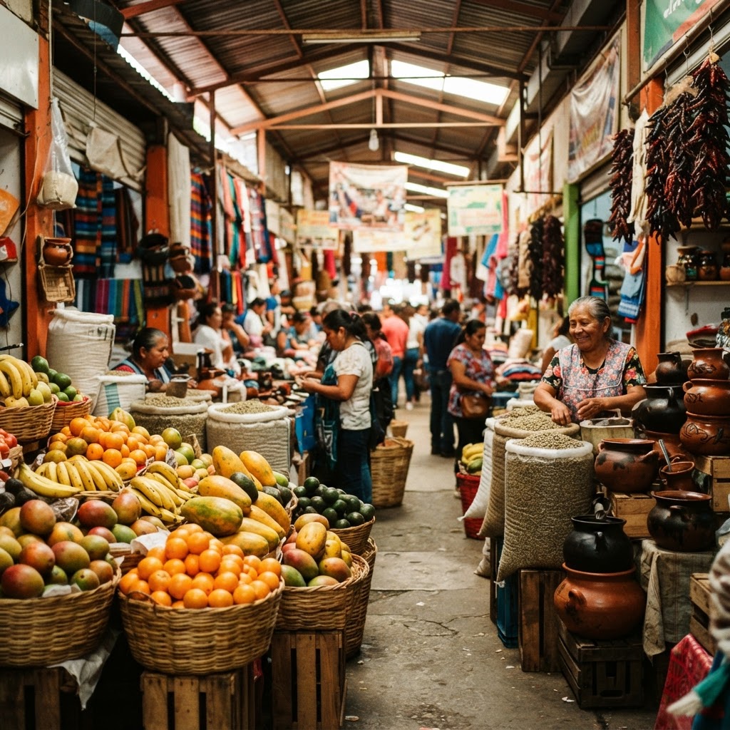 Recorrido por el mercado de Xalapa