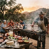 Carne asada con tortillas sobaqueras para 10 personas