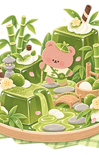 010 10竹林抹茶凉糕