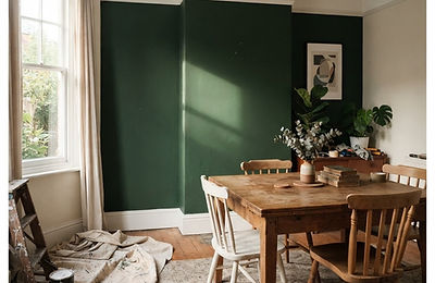 Feature wall in deep forest