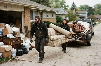Junk removal and haul-away
