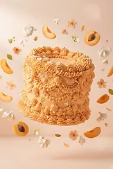 עוגת וינטג׳ אפרסק