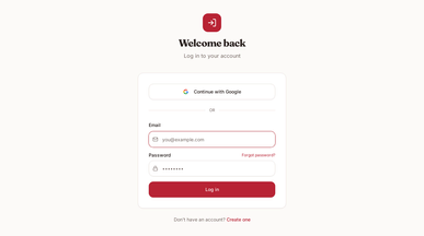 Habit tracker  template preview